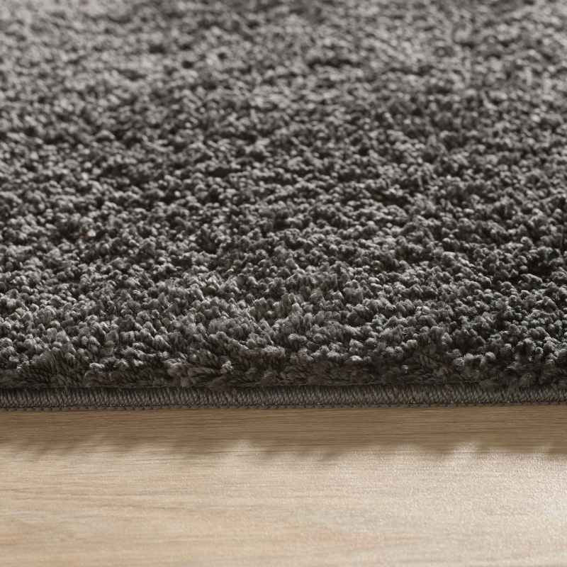 Buddy Bath Mat And Toilet Washable Set in Charcoal Grey
