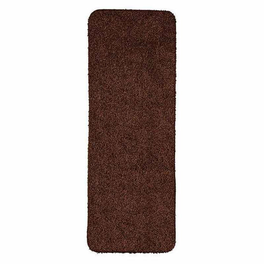 Buddy Washable Hallway Runner Rugs in Brown
