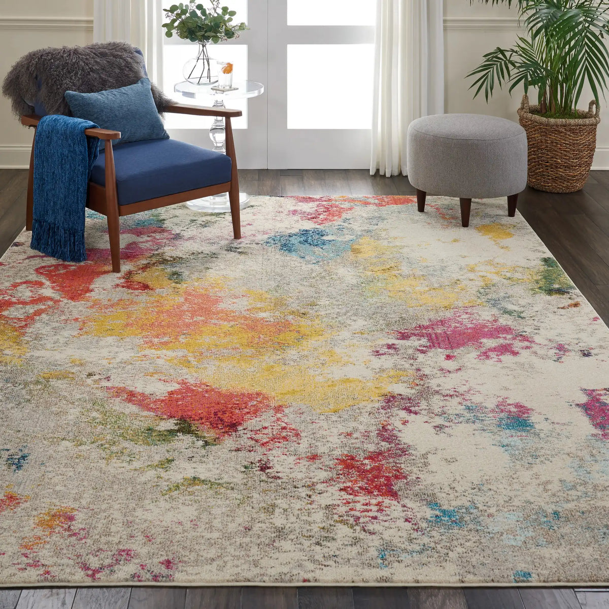 Miltu Raugs Celestial CES12 Ivory Multi Rugs - Buy CES12 Ivory Multi Rugs Buy from ...