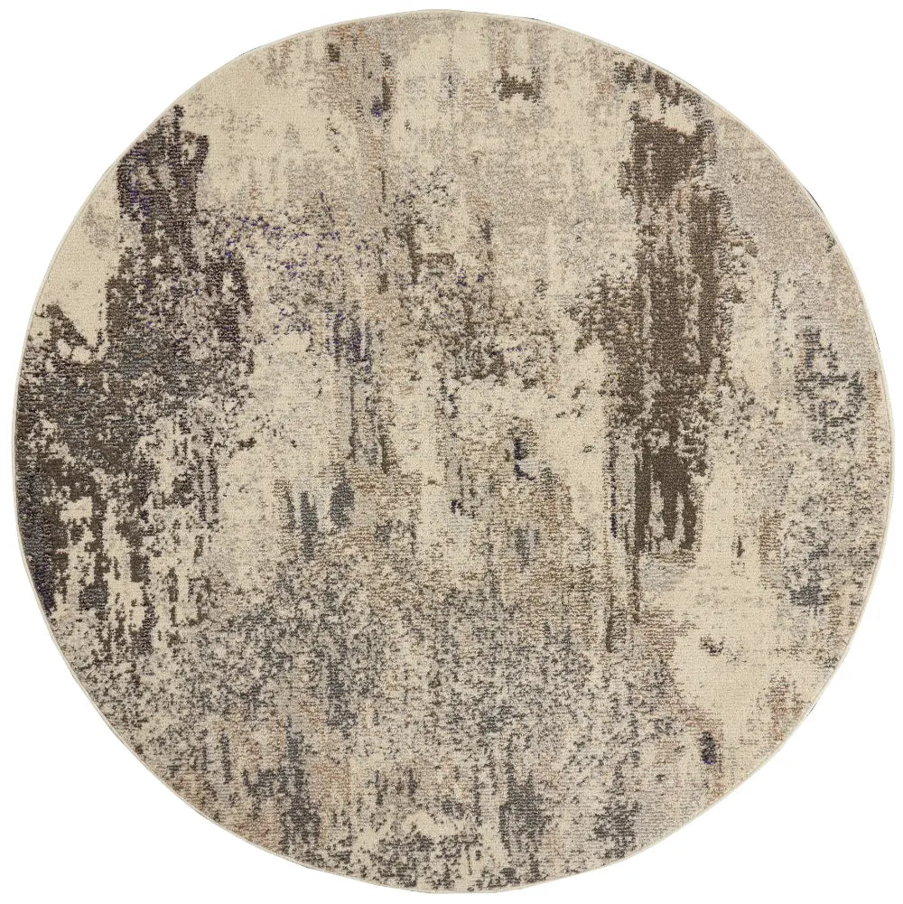 Celestial CES02 Ivory Grey Rug RS
