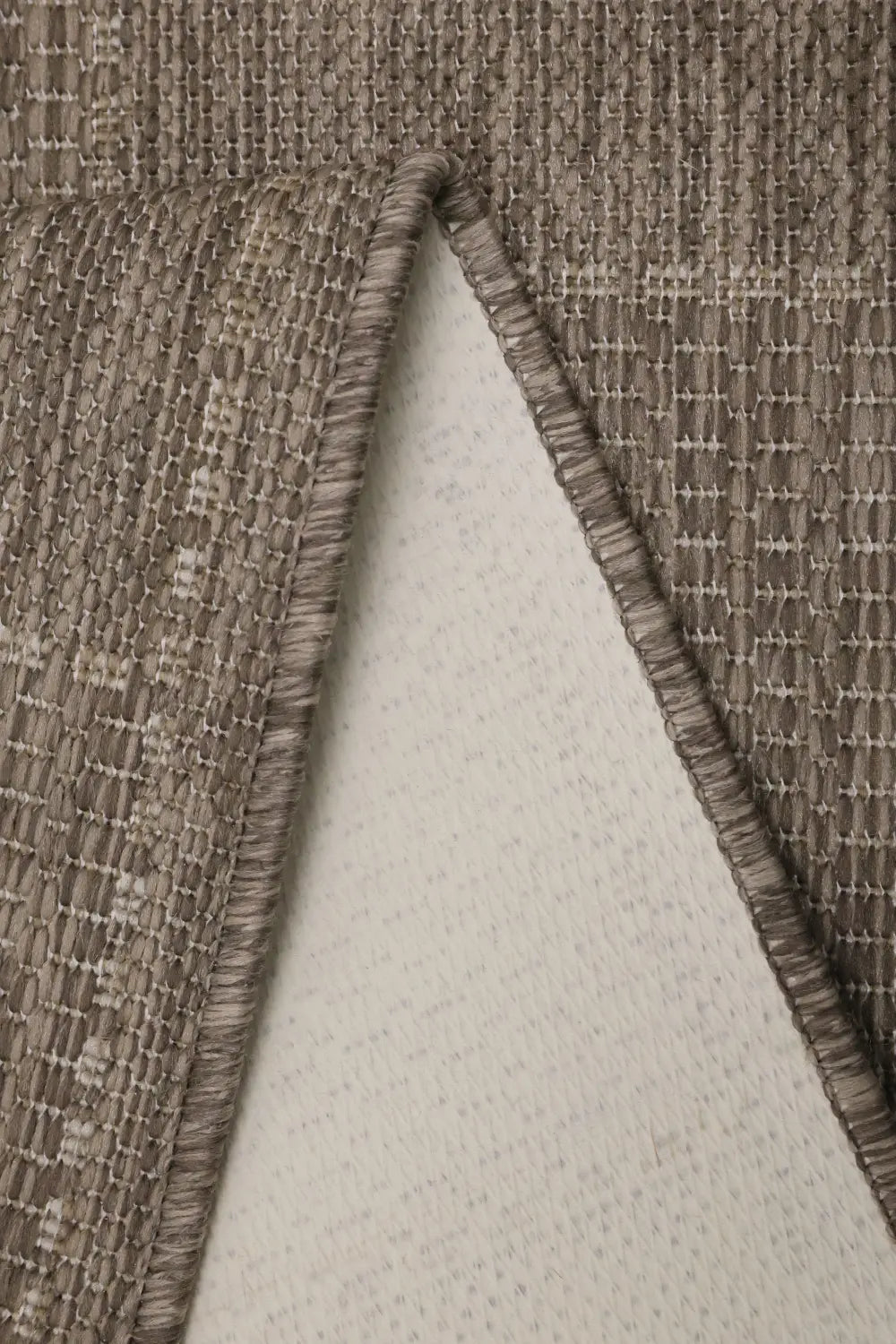 FLATWEAVE GEL Check Latte RS
