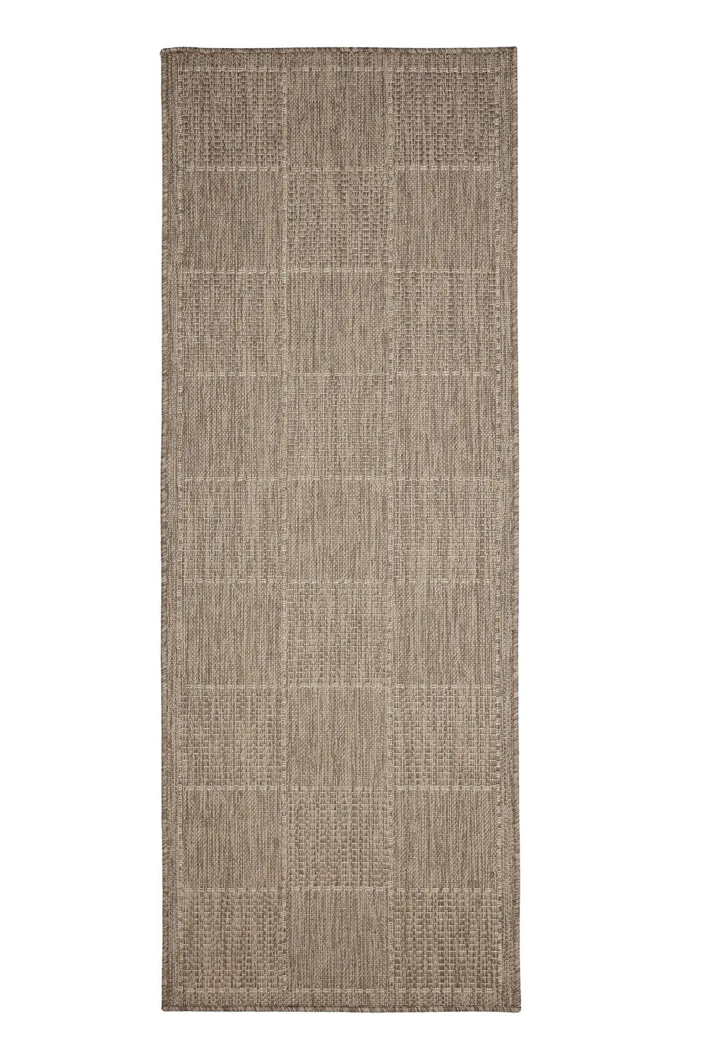 FLATWEAVE GEL Check Latte RS