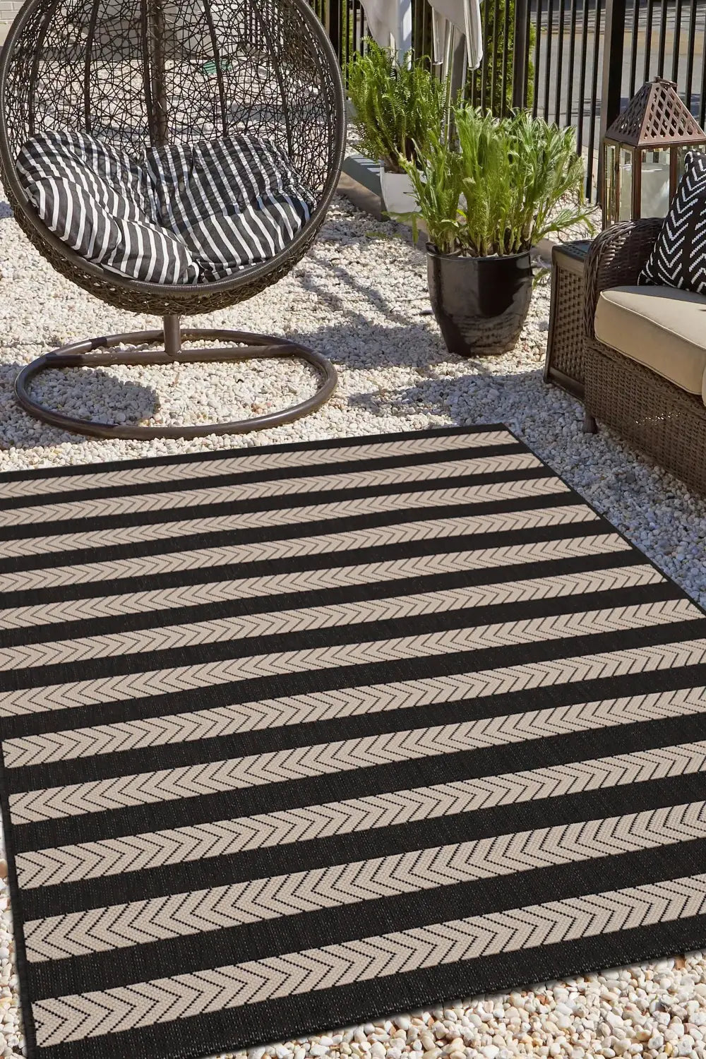 COUNTY STRIPE BLACK RS