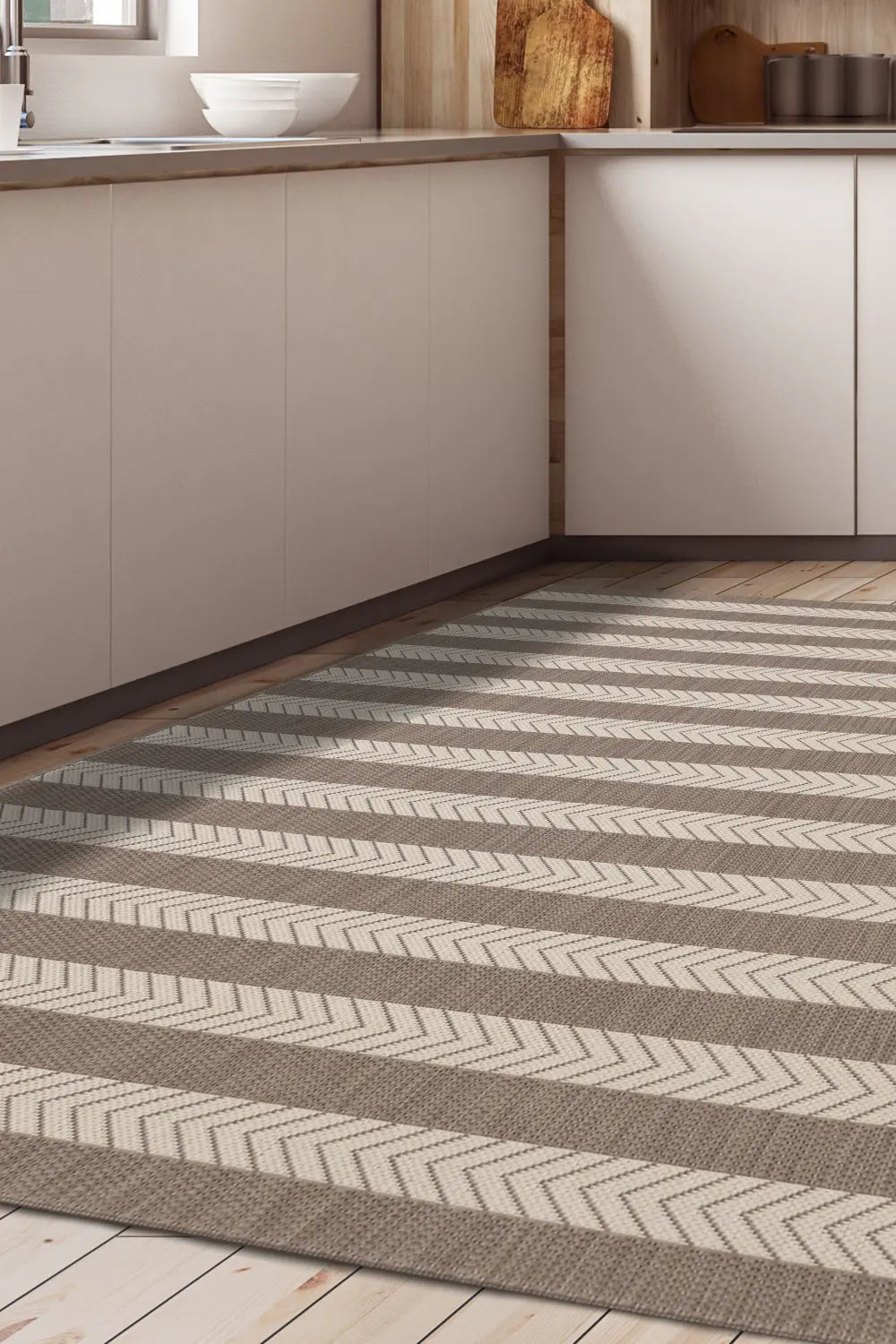 COUNTY STRIPE NATURAL Indoor/Outdoor RS