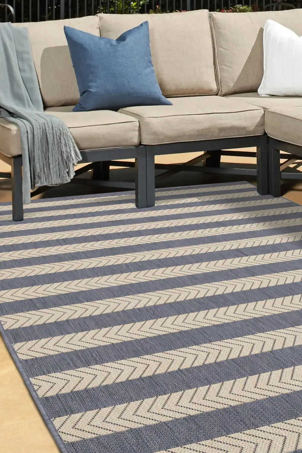 COUNTY STRIPE NAVY RS