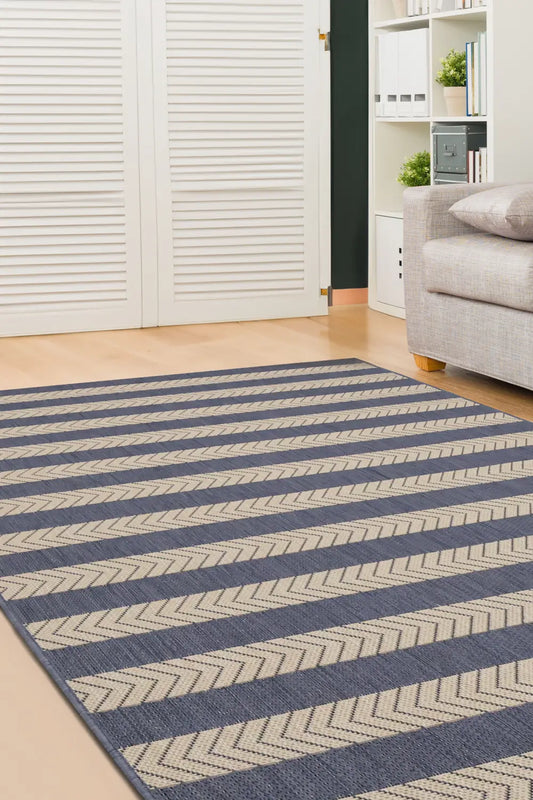 COUNTY STRIPE NAVY RS