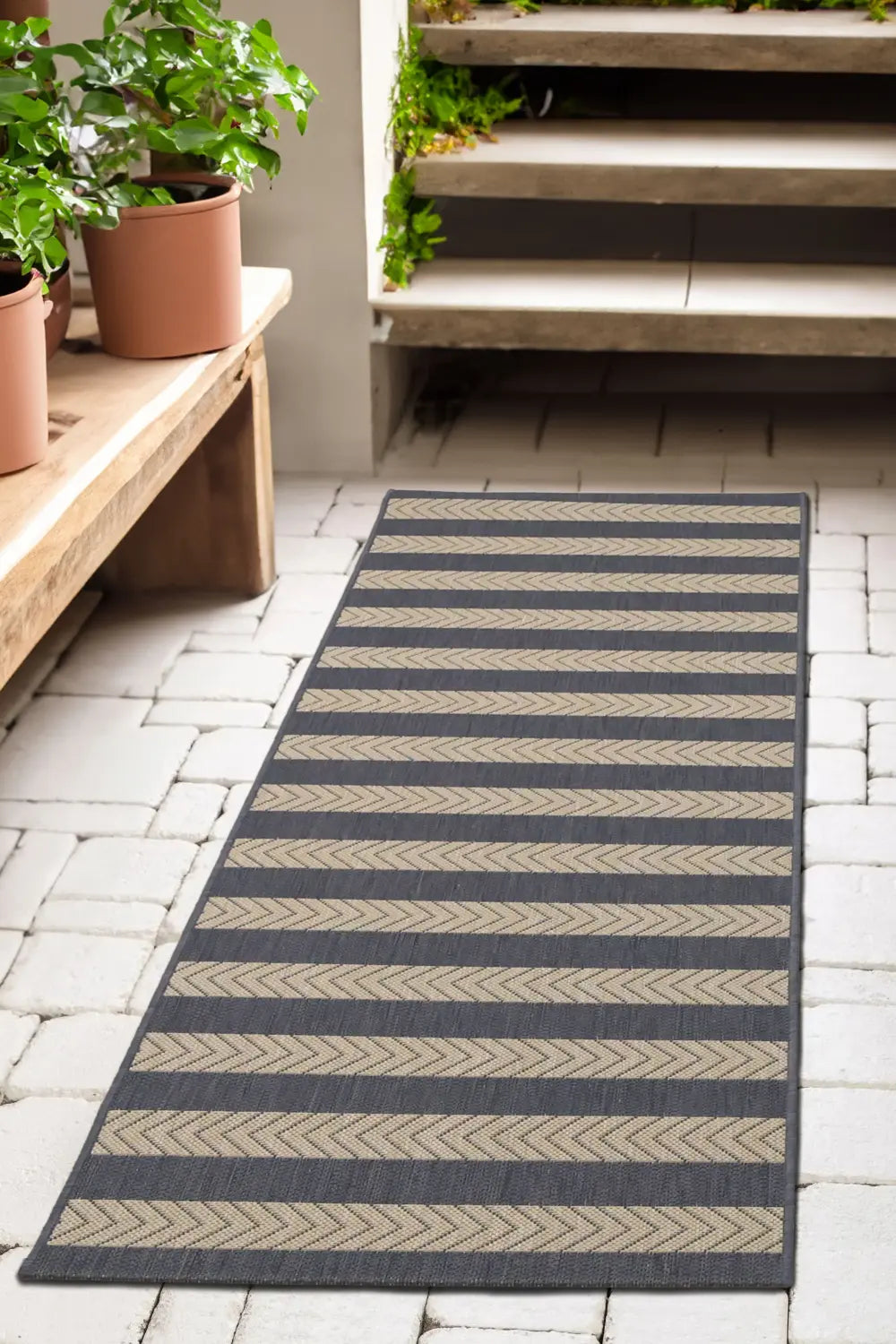 COUNTY STRIPE NAVY RS