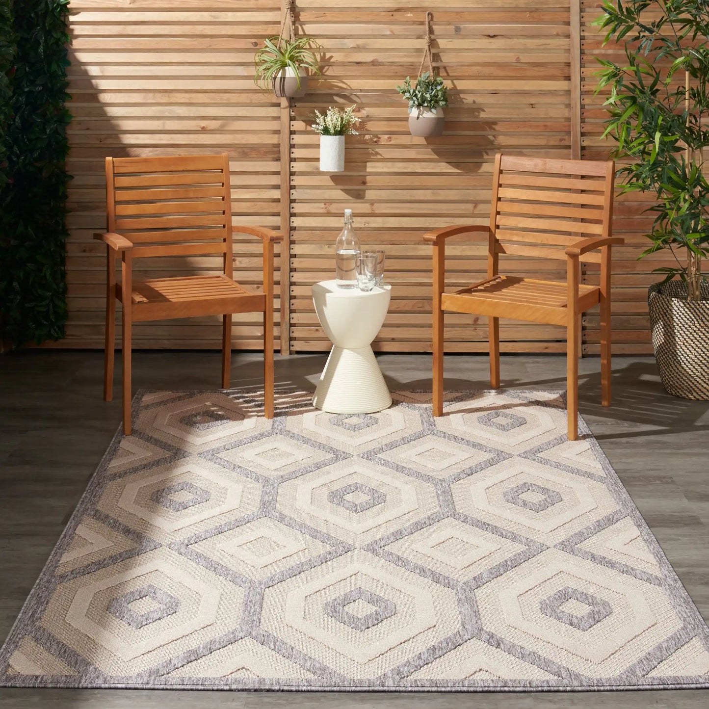 Cozumel (Outdoor) CZM02 Cream Rug RS