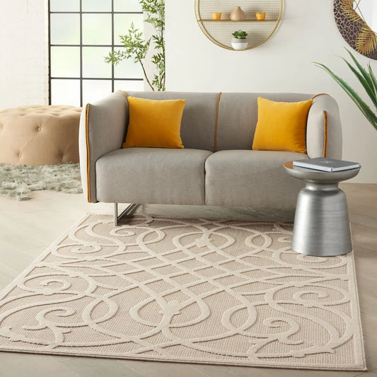 Cozumel (Outdoor) CZM04 Cream Rug RS