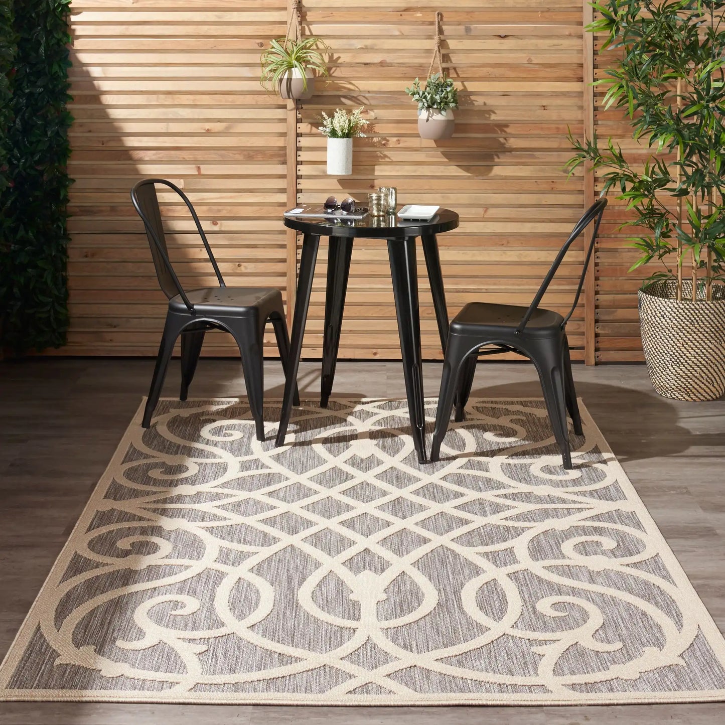 Cozumel (Outdoor) CZM04 Grey Rug RS