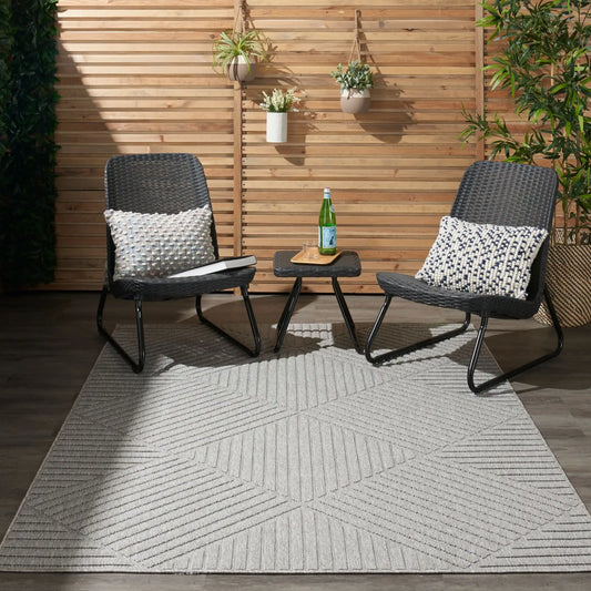 Cozumel (Outdoor) CZM05 Light Grey Rug RS