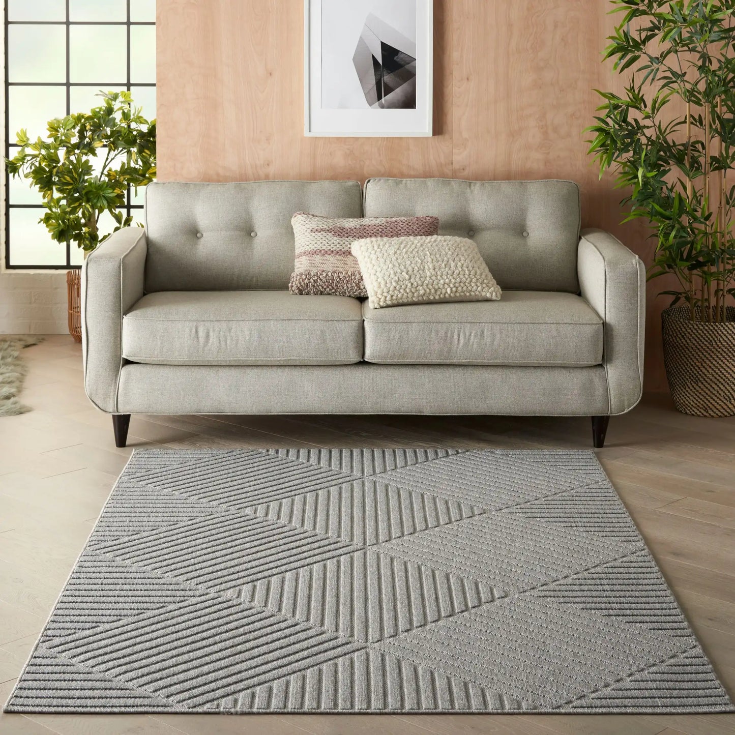 Cozumel (Outdoor) CZM05 Light Grey Rug RS