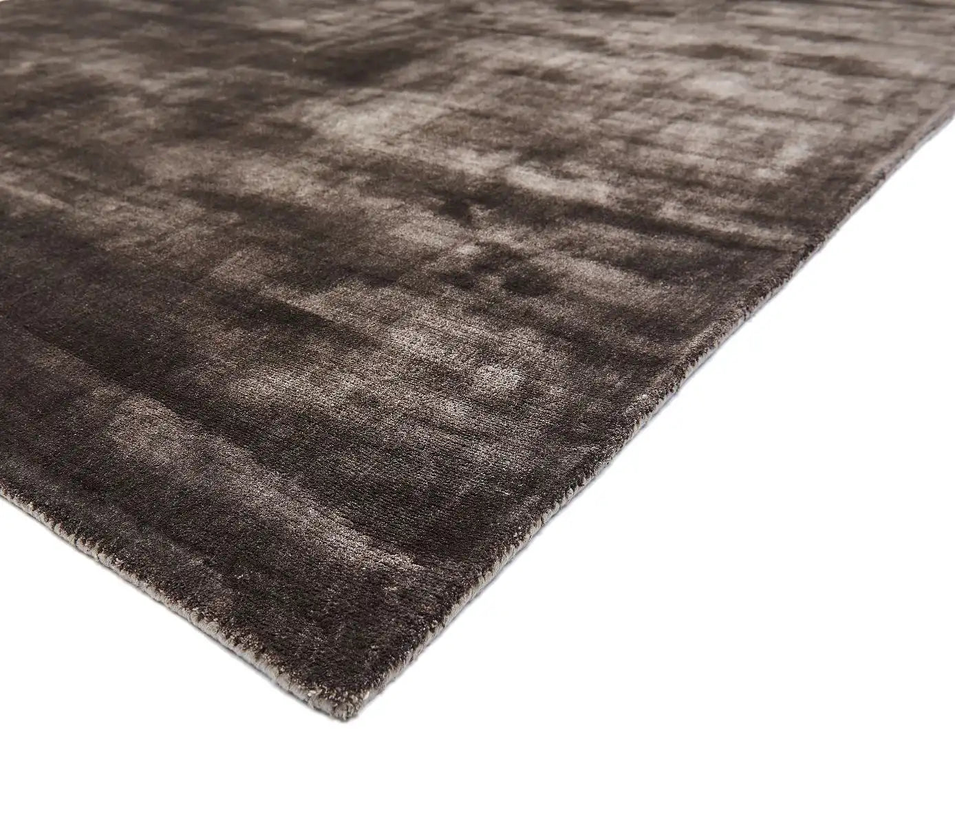 Asiatic chrome charcoal Grey Living Room  Rug.