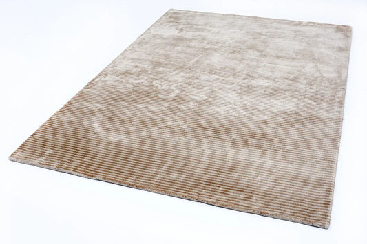 Asiatic chrome stripe barley Beige Living Room Striped Rug.