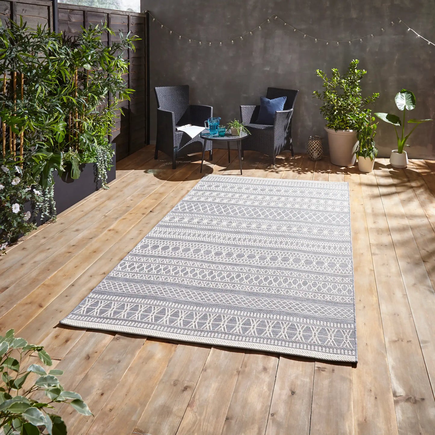 Coast- Think 9421 Grey Cream Rug RS