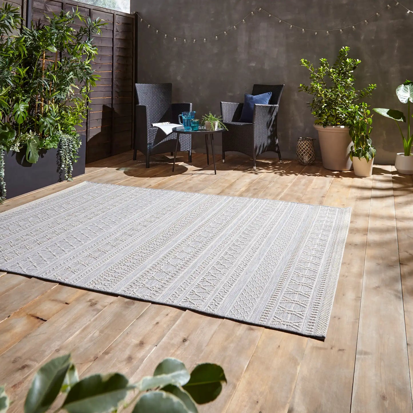 Coast- Think 9421 Grey Cream Rug RS