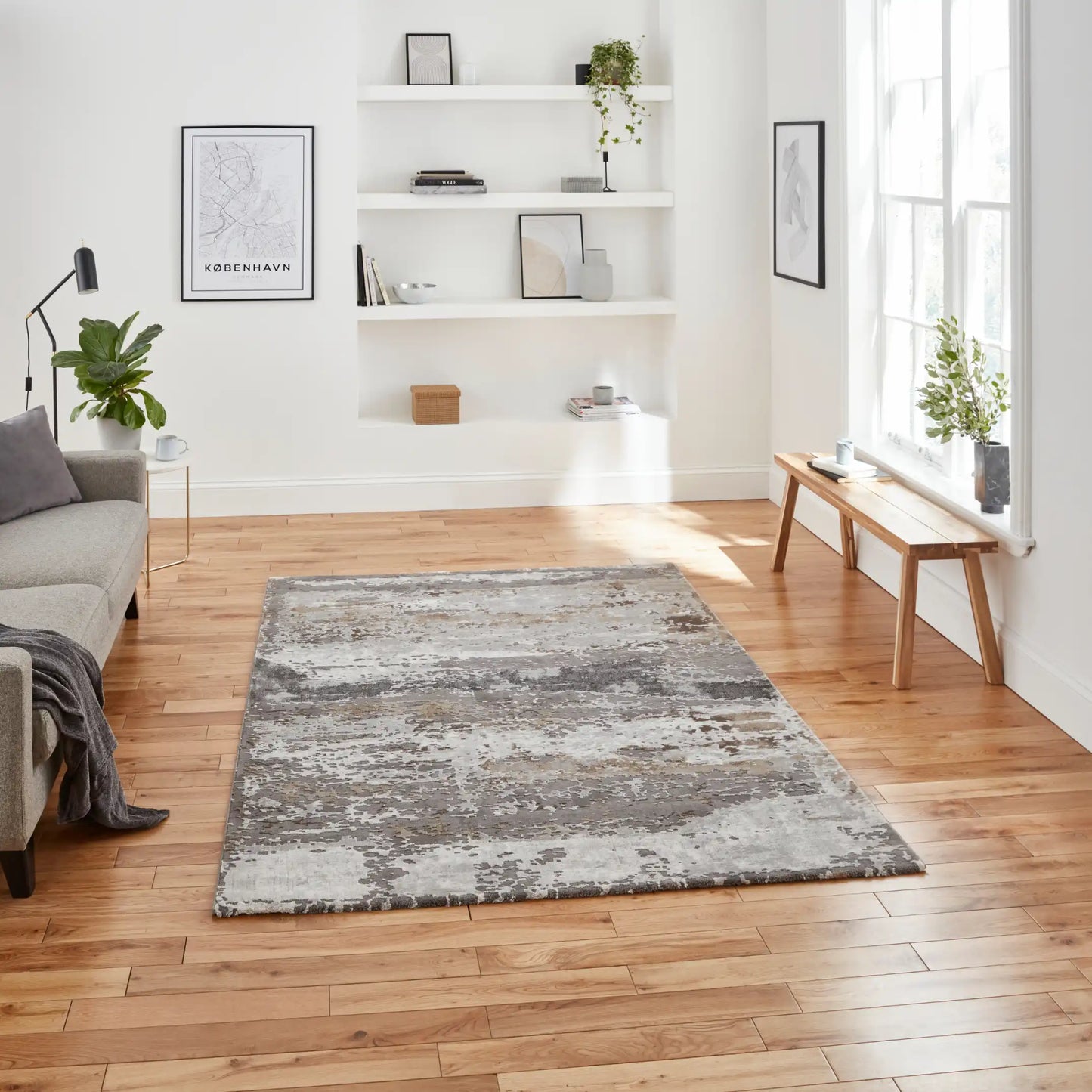 Craft 19788 Grey Beige Rug RS