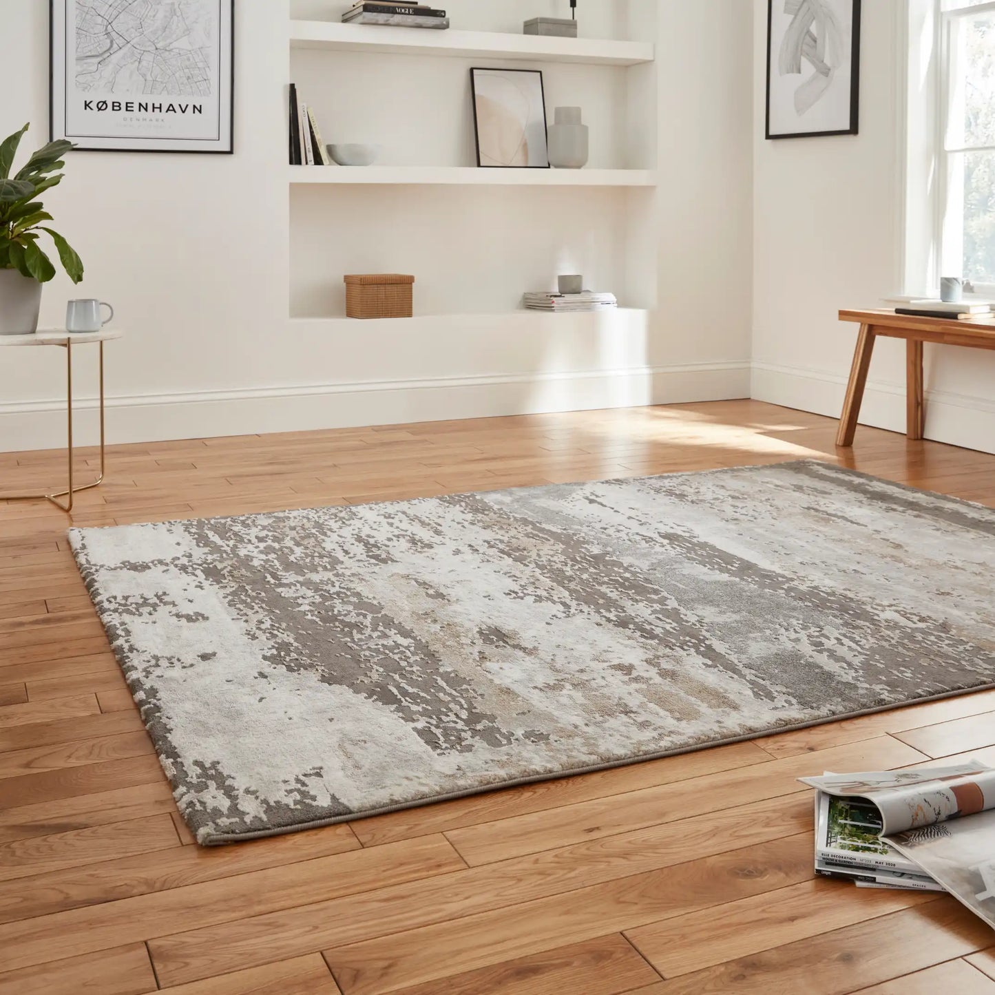 Craft 19788 Grey Beige Rug RS