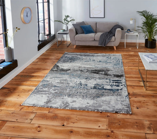 Craft 19788 Grey Navy Rug RS
