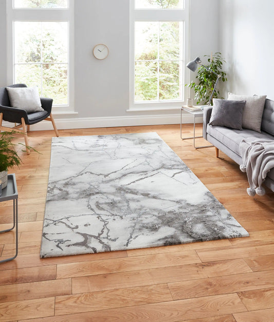 Craft 23270 Ivory Silver Rug RS
