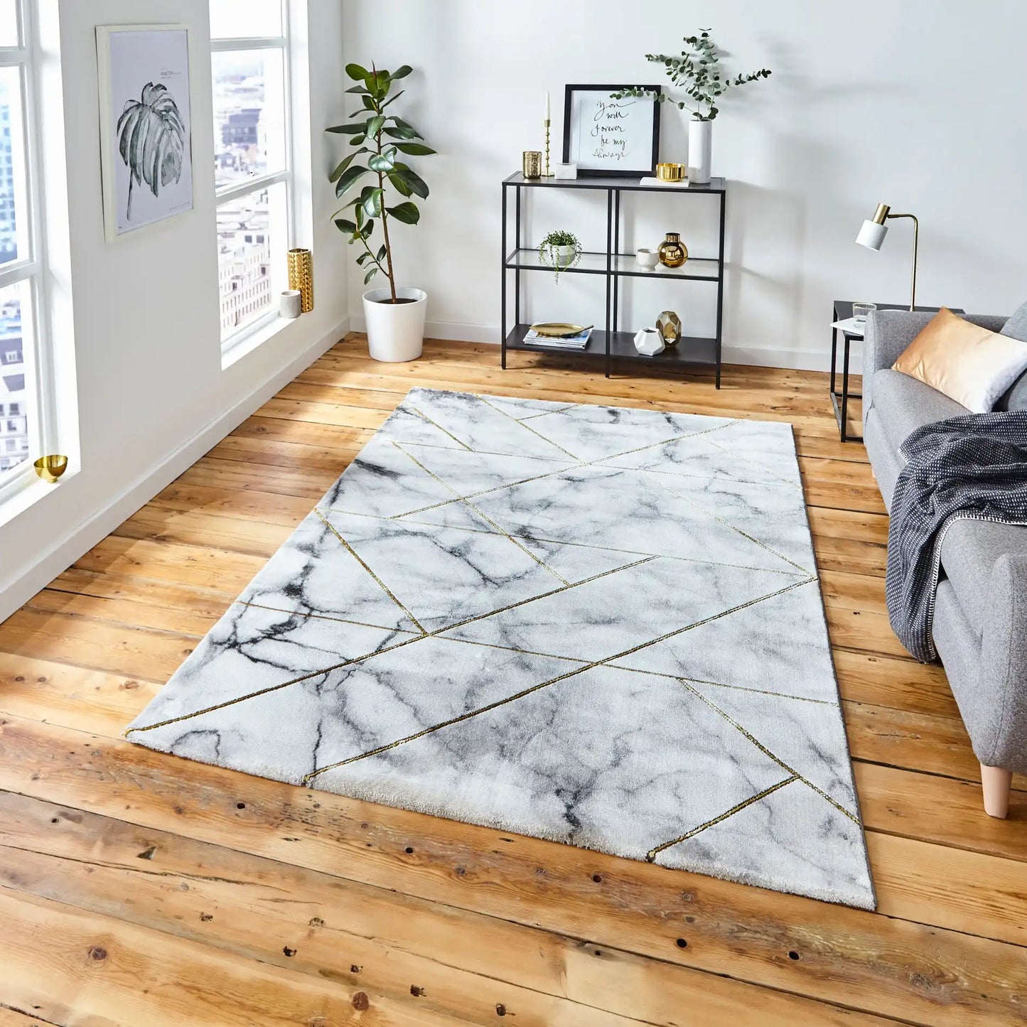 Craft 23299 Ivory Gold Rug RS
