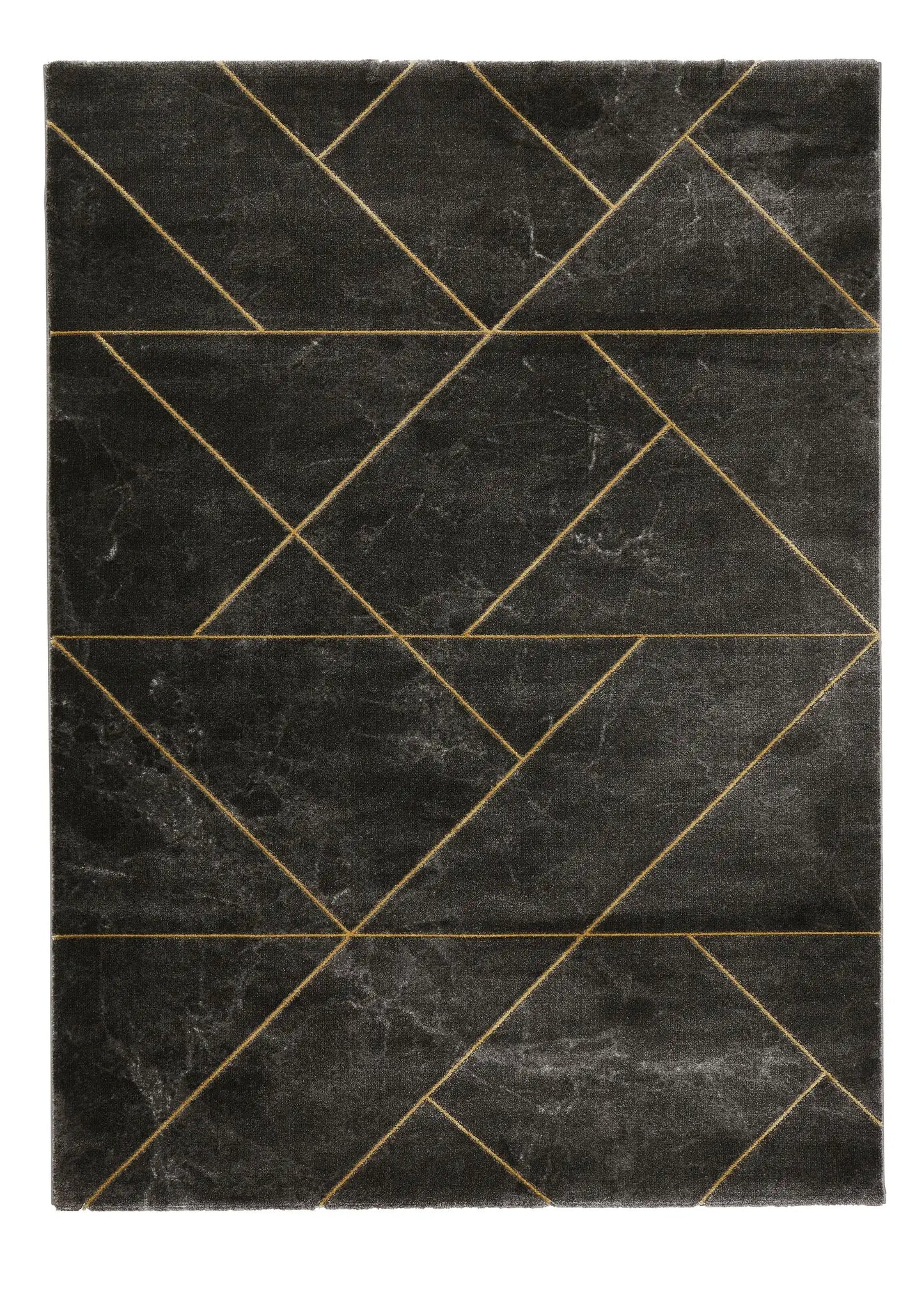 Craft 23486 Dark Grey Gold Rug RS