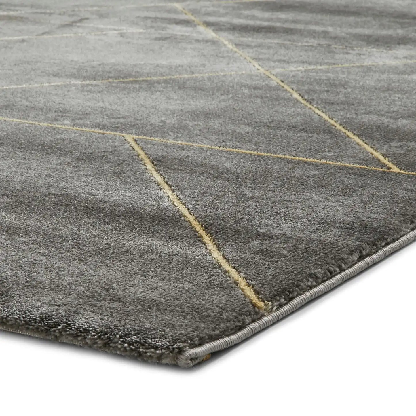 Craft 23486 Dark Grey Gold Rug RS