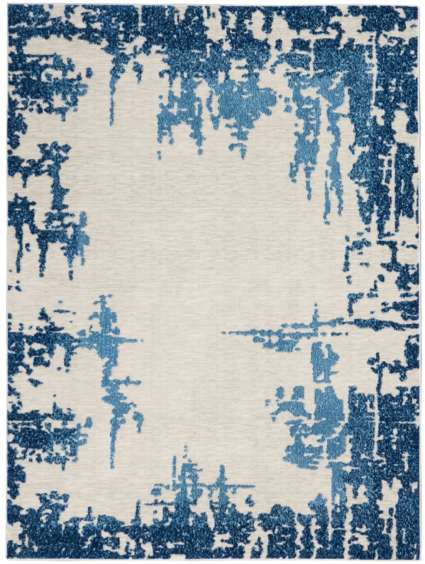 Etchings ETC04 Ivory Blue Rug RS