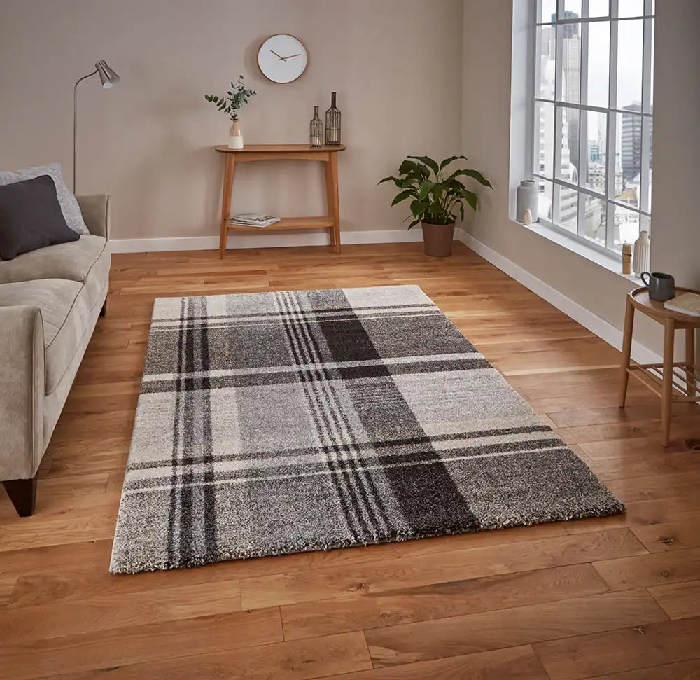 Elegant 4892 Beige Black Rug RS