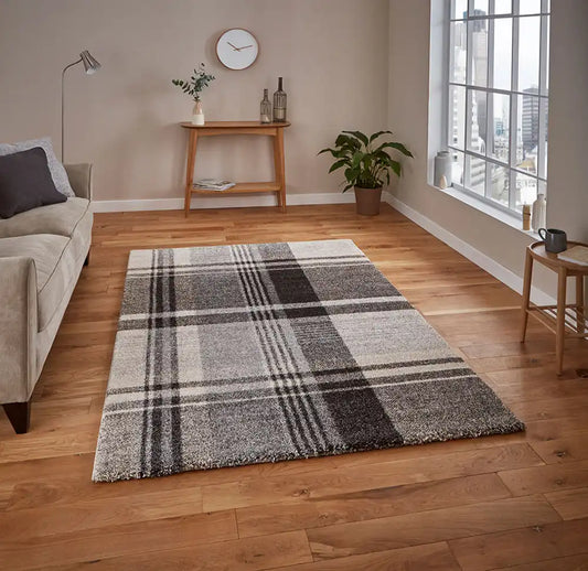 Elegant 4892 Beige Black Rug RS