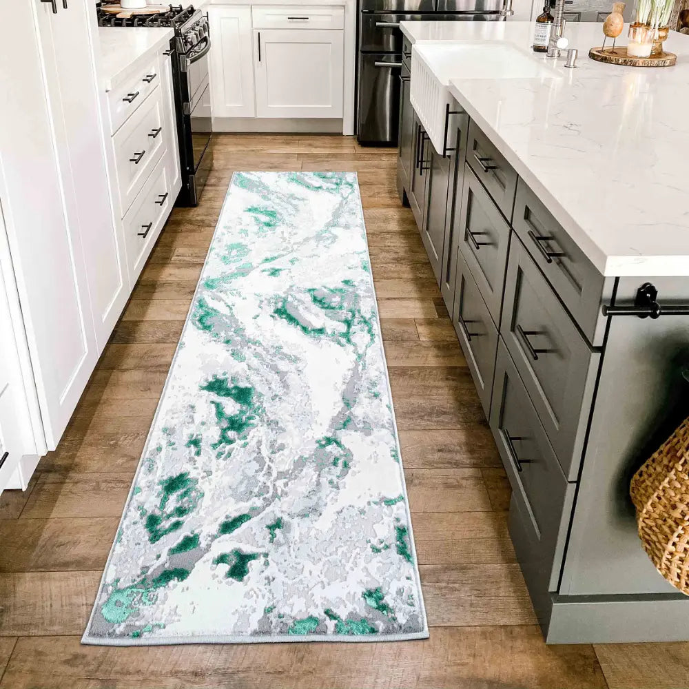 Emperor 325 Picasso Aqua Rug