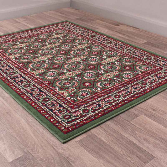 Esta Rugs in Green by Rugstyle