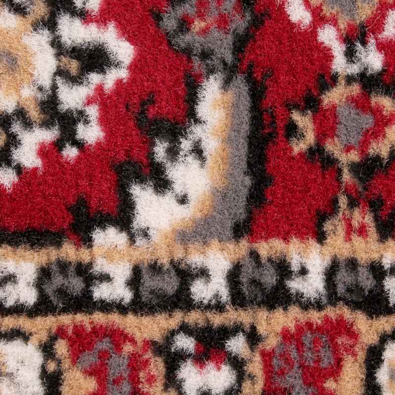 Esta Circluar Rugs in Red by Rugstyle
