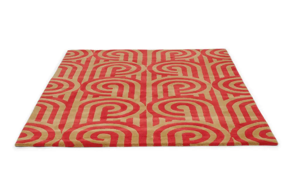 Turnabouts Florence Broadhurst Claret 039200 Rug