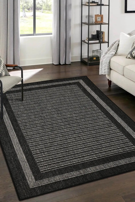 FLATWEAVE GEL Border Black RS