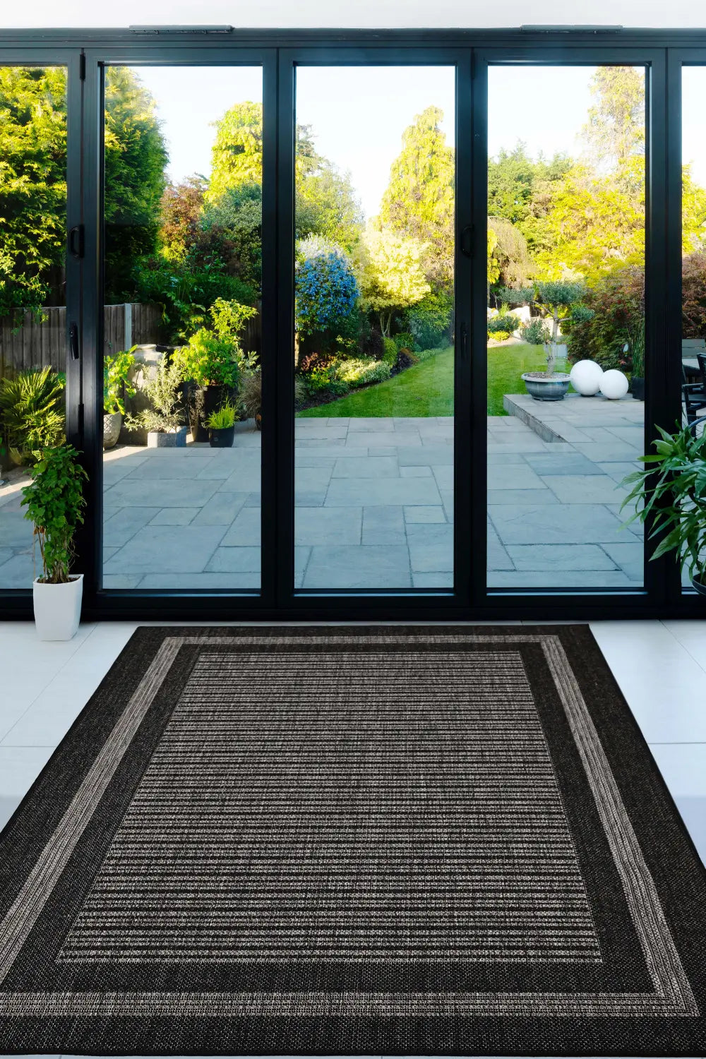 FLATWEAVE GEL Border Black RS