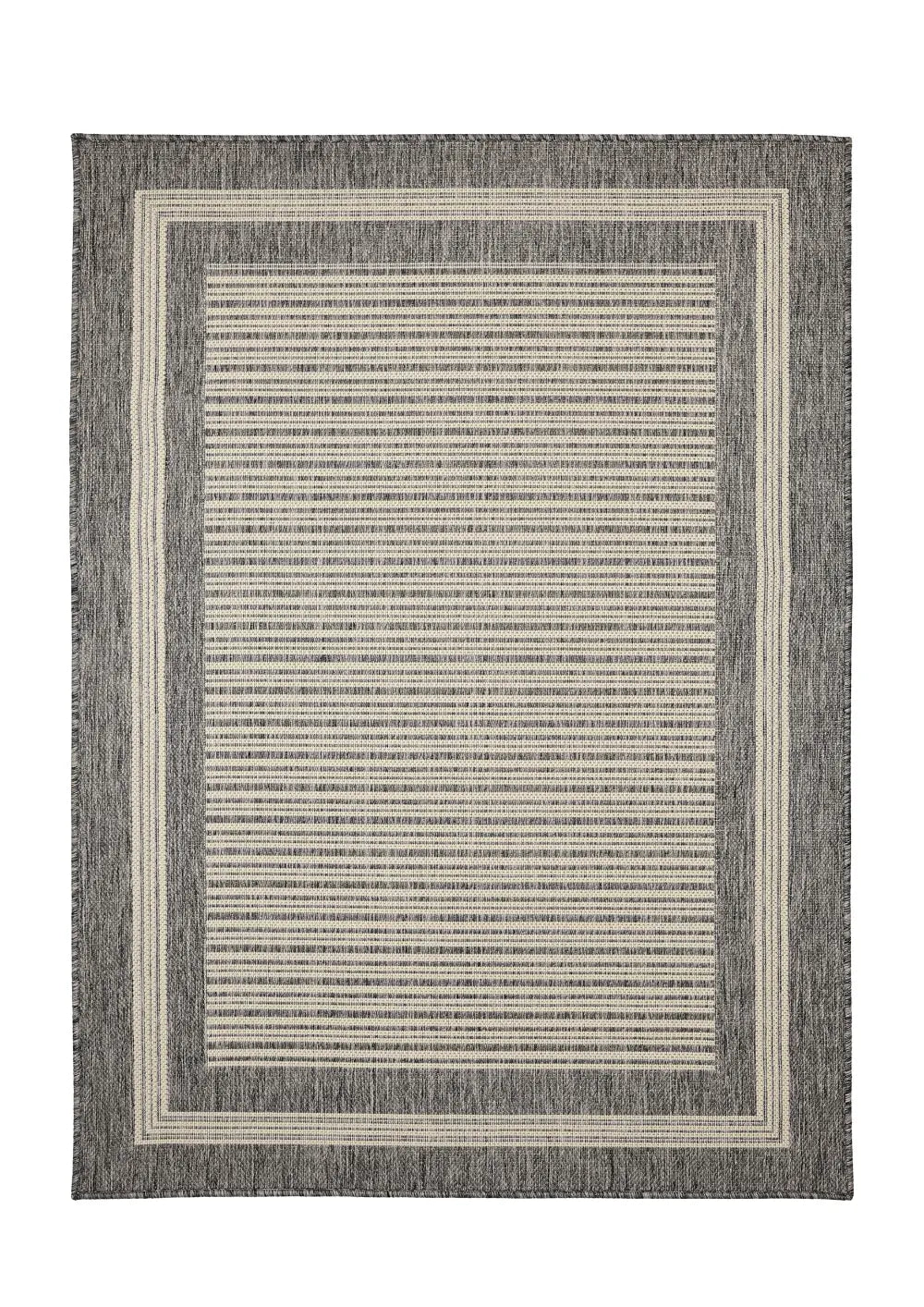 FLATWEAVE GEL Border Steel Grey RS