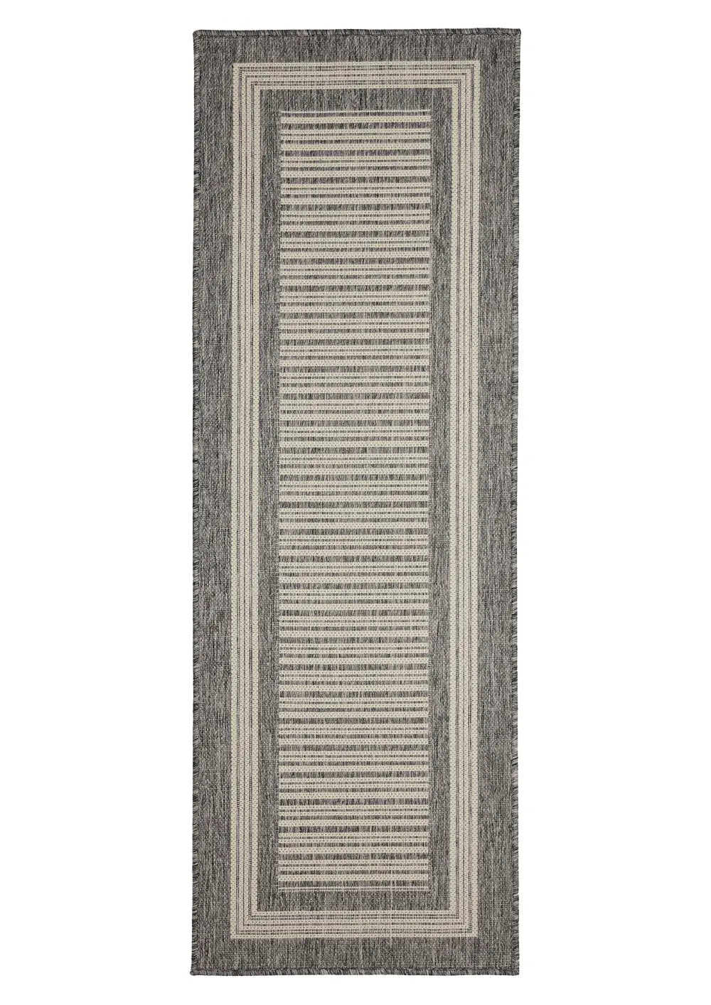FLATWEAVE GEL Border Steel Grey RS