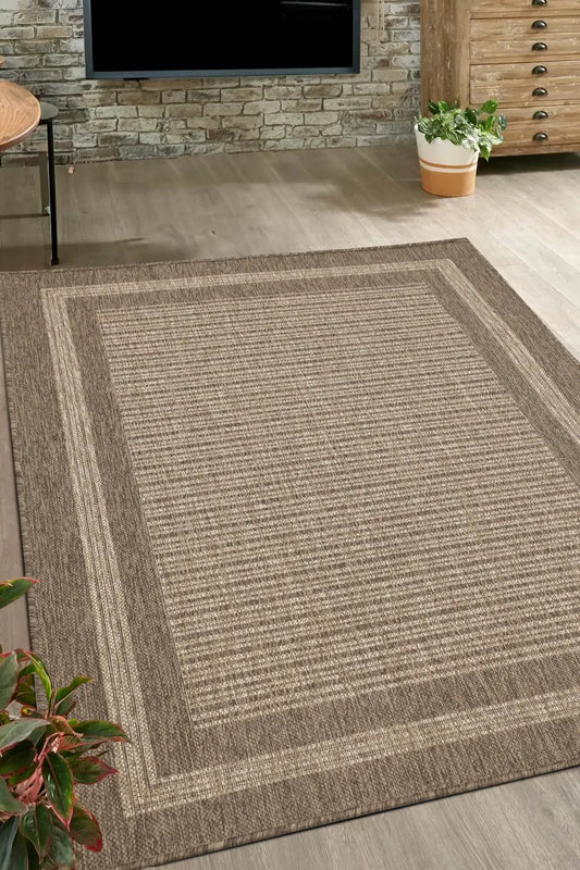 FLATWEAVE GEL Border Latte RS