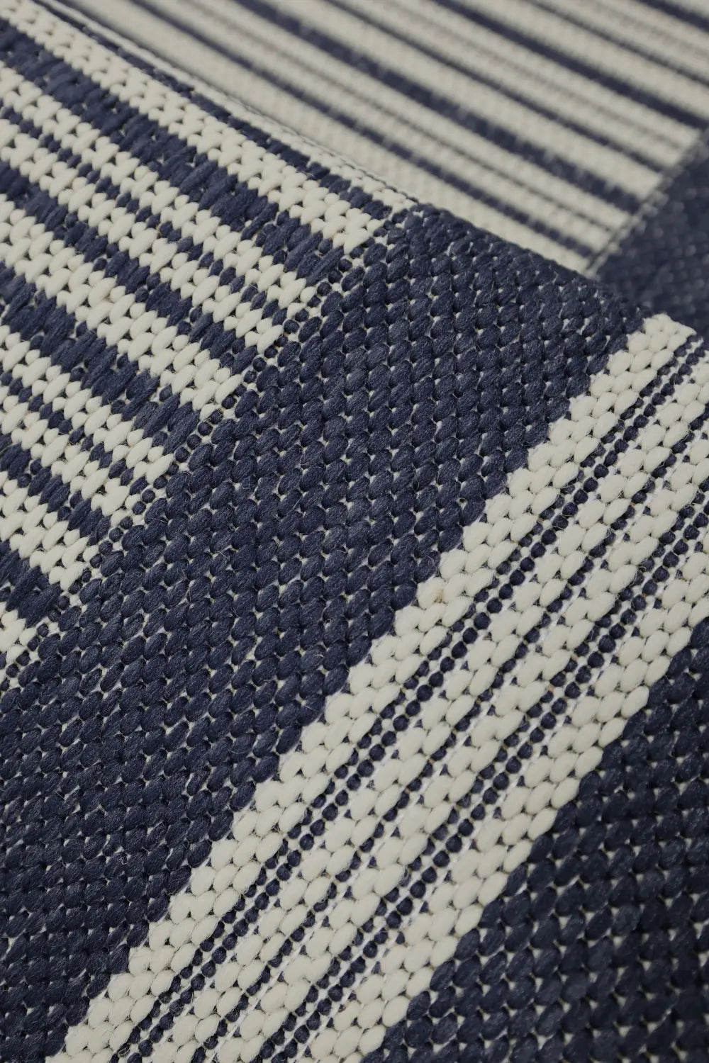 FLATWEAVE GEL Border Navy RS