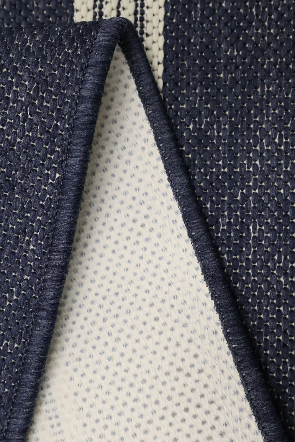 FLATWEAVE GEL Border Navy RS