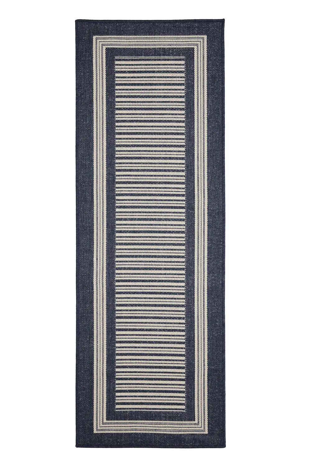 FLATWEAVE GEL Border Navy RS