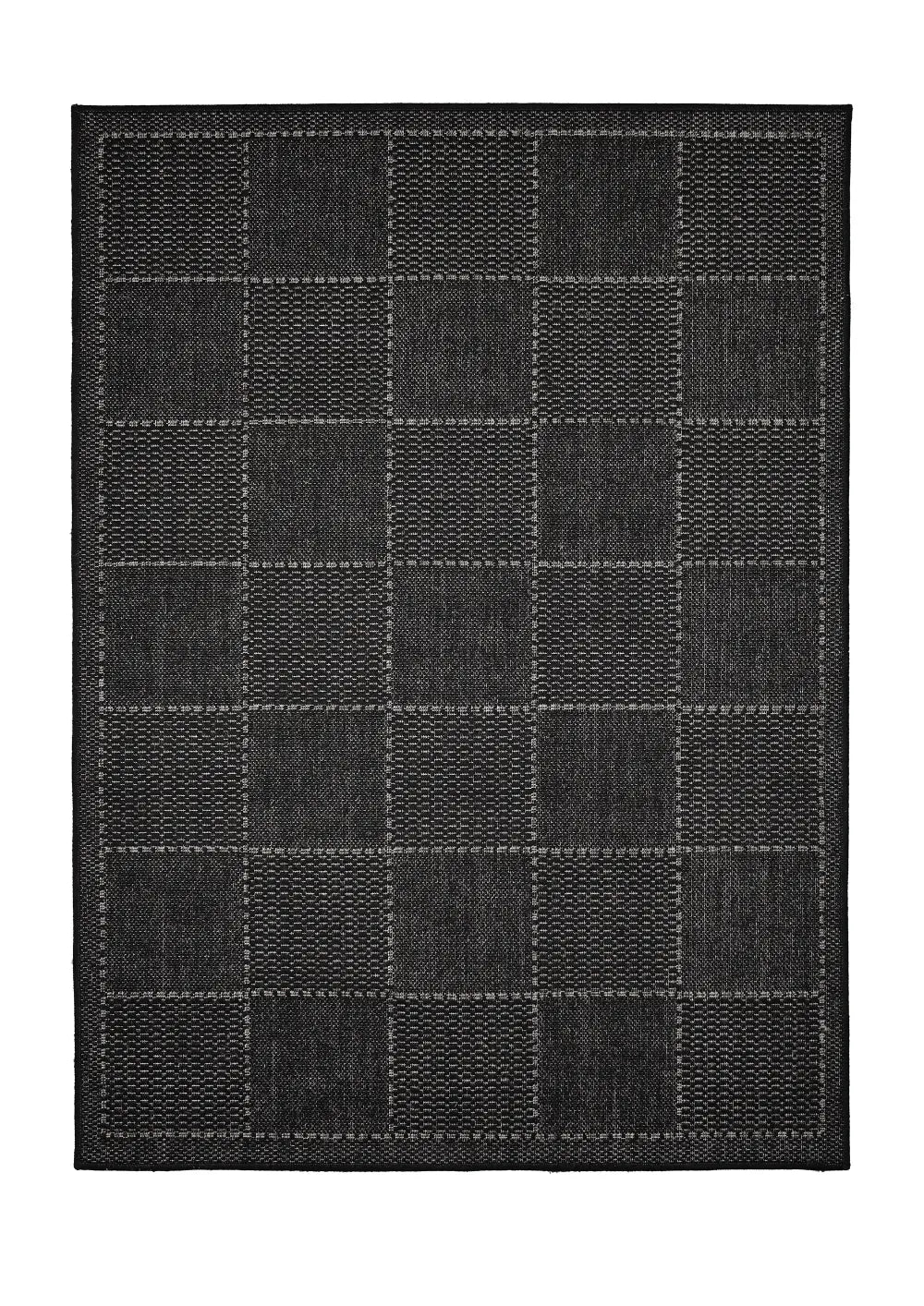 FLATWEAVE GEL Check New Black RS