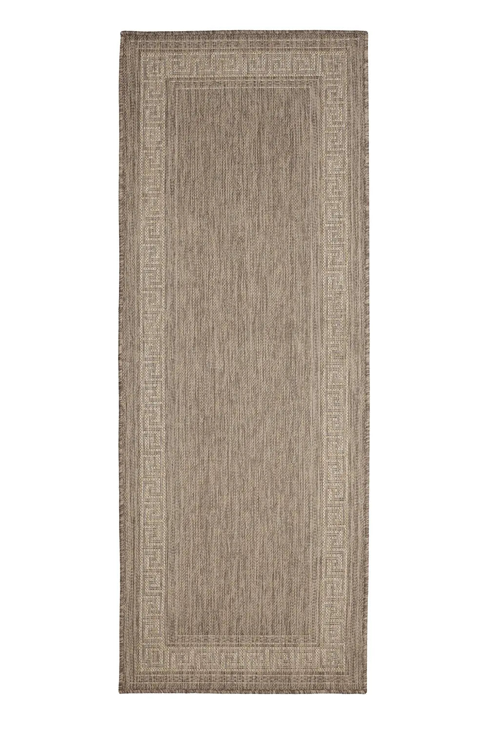 FLATWEAVE GEL Greek Key Latte RS