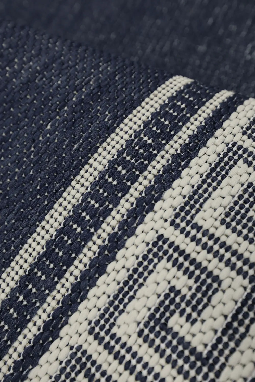 FLATWEAVE GEL Greek Key Navy RS
