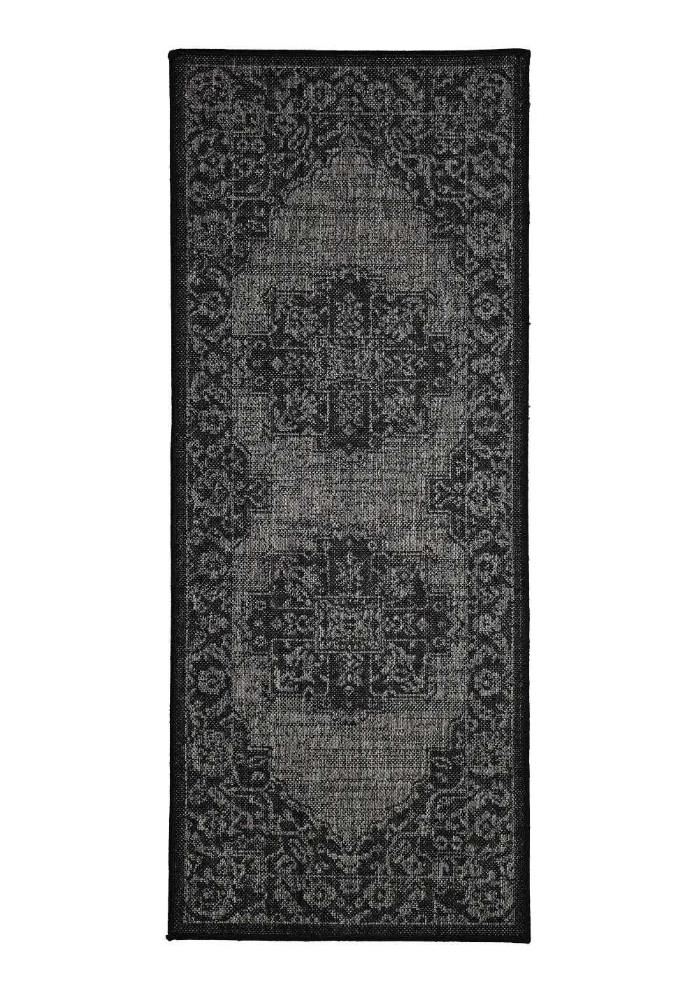 FLATWEAVE GEL Medallion Black RS