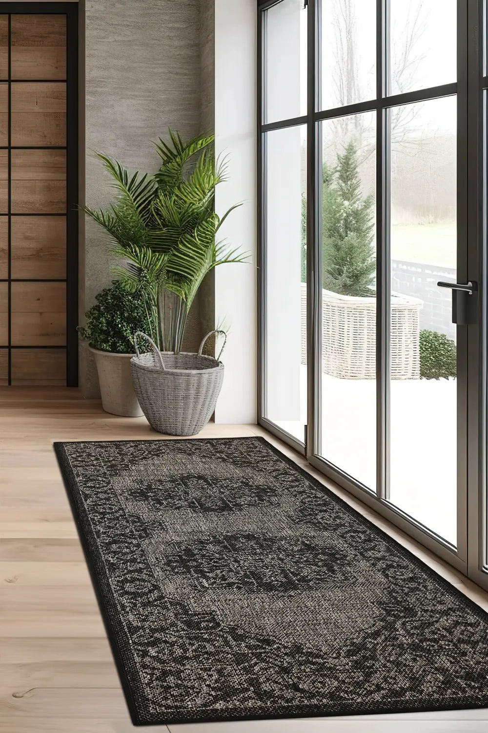 FLATWEAVE GEL Medallion Black RS