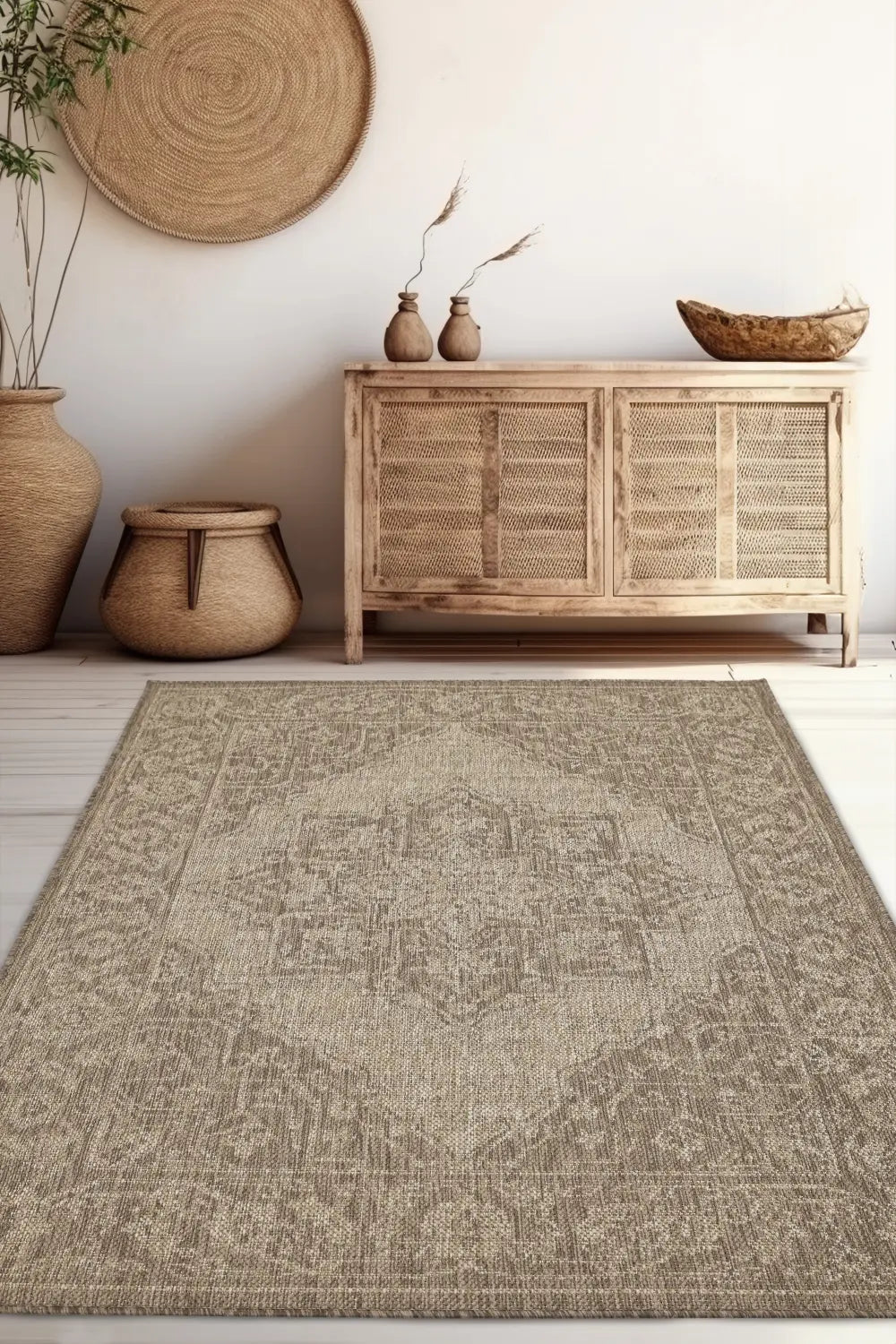 FLATWEAVE GEL Medallion Latte RS
