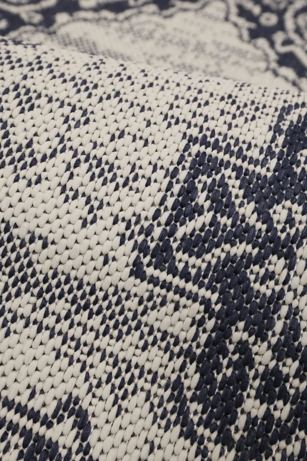 FLATWEAVE GEL Medallion Navy RS