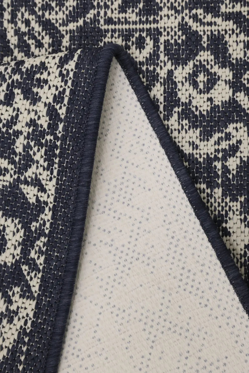 FLATWEAVE GEL Medallion Navy RS